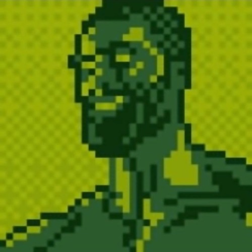 Giga chad pixel art