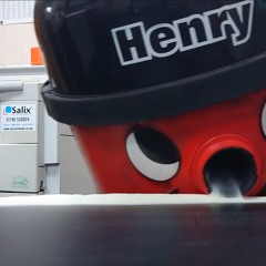 Henry loves to hoover