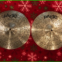 Paiste Twenty Series Ultra Heavy Prototype 14" Hi-Hats 1322g 1439g Demo Sample