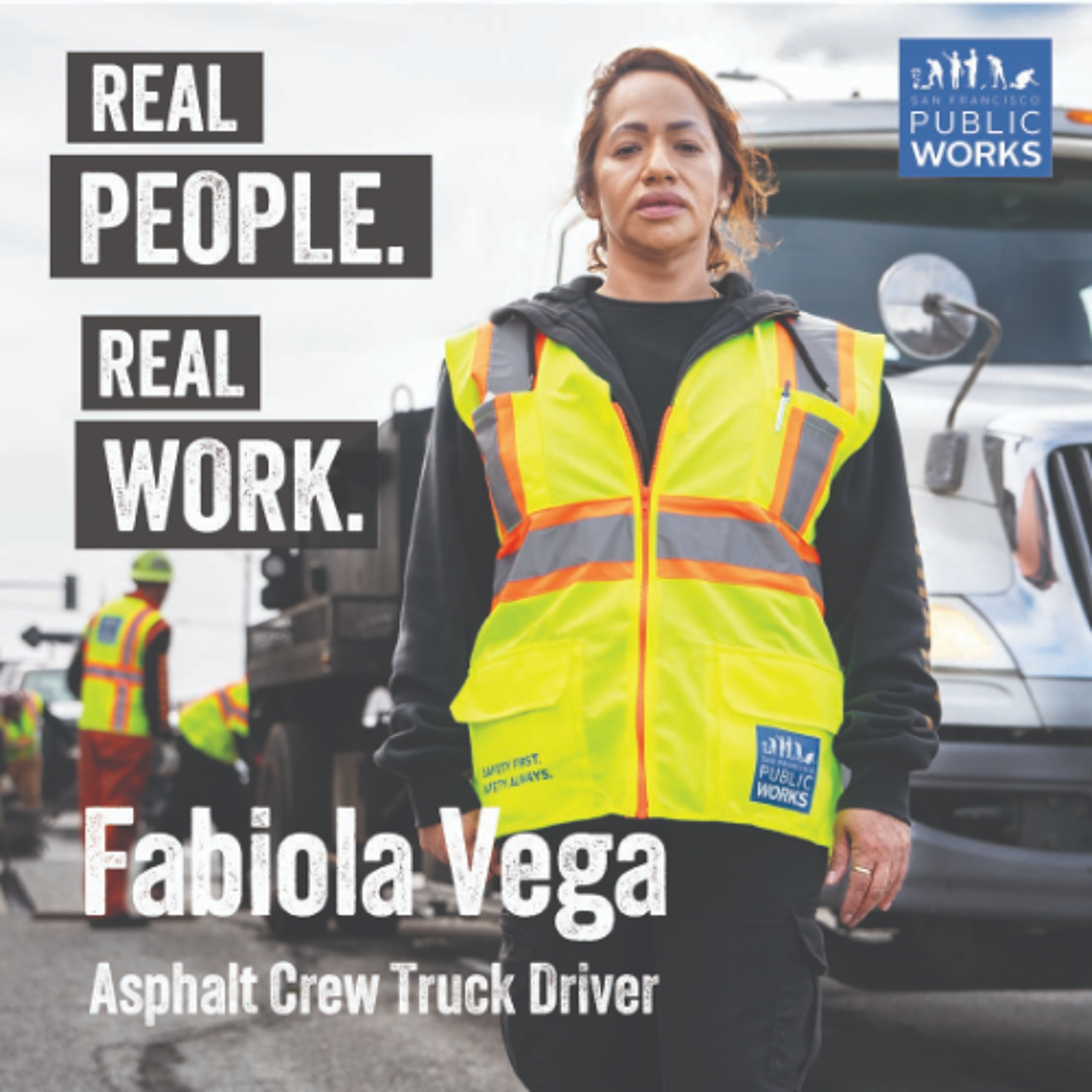 Fabiola Vega - Real People. Real Work. episode artwork