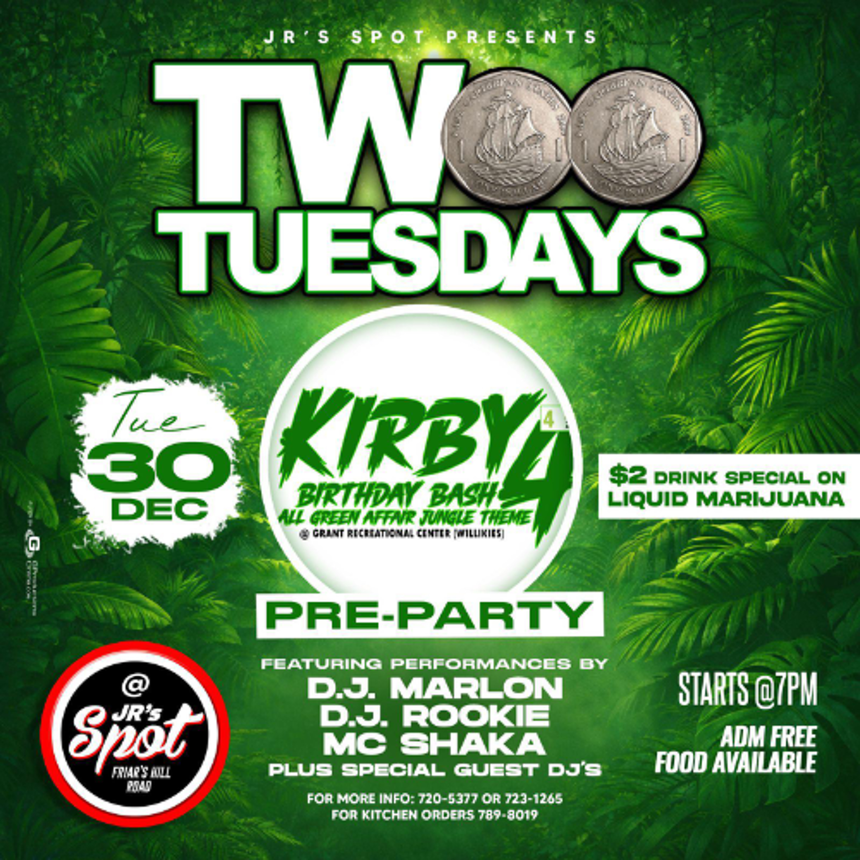 2$ Tuesdays Kirby Birthday Bash Pre Party (Live Audio)