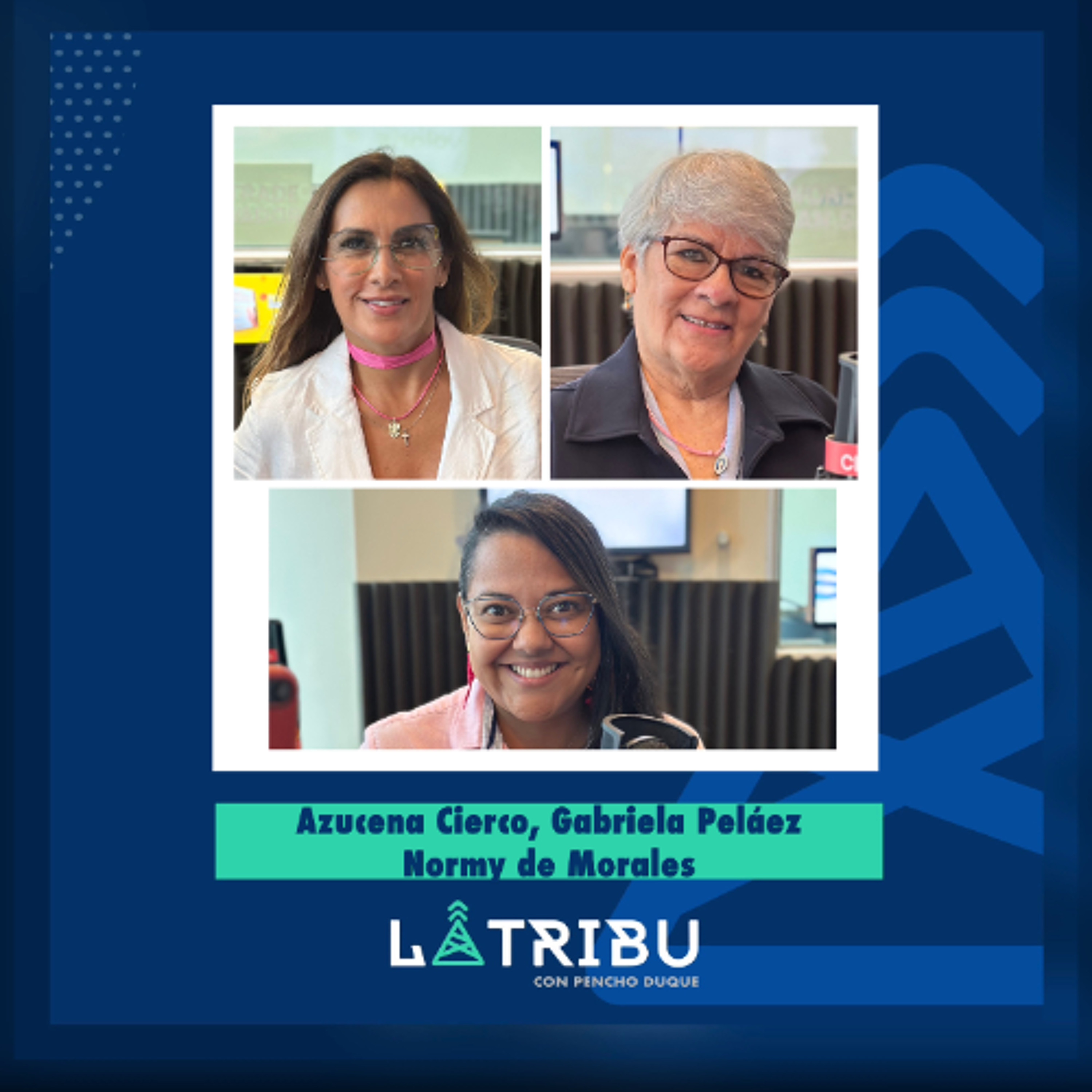 Azucena Cierco, Gabriela Peláez y Normy de Morales - FundaRosa