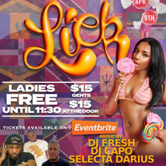 LICK PARTY PART 1 LIVE FROM DAYTONA BEACH FL, FT DARIUS