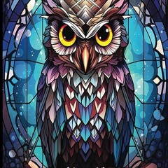 ⚡️ DOWNLOAD EBOOK Composition Notebook- Cool Stainglass Owl. 110 pages. College Ruled 8.5x11in Free