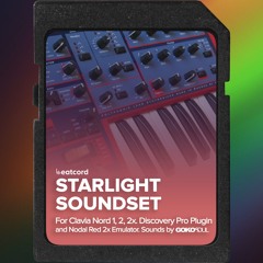 Starlight Soundset for Clavia Nord 1, 2, 2x, Discovery Plugin, Nodal Red 2x Emulator