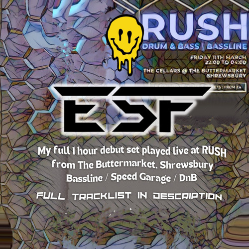 4x4 Bassline / Speed Garage / DnB Set by ESF - Live at the Buttermarket - WITH TRACKLIST - 1 HOUR