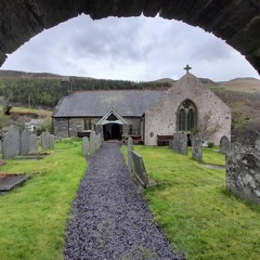 Improvising on the Harmonium in St Mary's Church Tal-Y-Llyn on a Very Windy Day