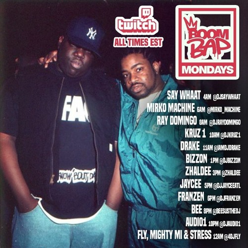 Boom Bap Mondays Live From Vegas Twitch Set pt. XIII