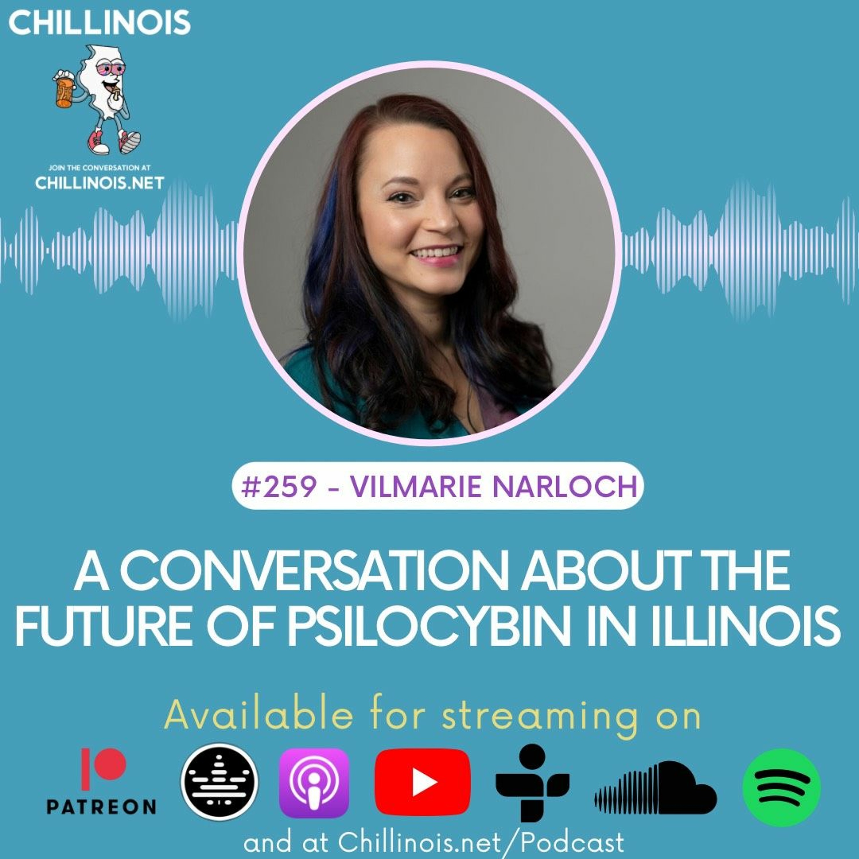 #259 - Vilmarie Narloch - Chillinois Podcast episode artwork