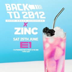 Mark Radford LIVE SET #BackTo2012 x Zinc 25.06.22 @ E1