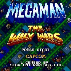 Mega Man: The Wily Wars - Wily Tower 2 (Sega Genesis Cover)