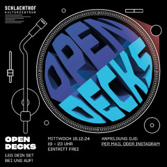 KVRL @ OPEN DECKS // Kulturzentrum Schlachthof Kassel