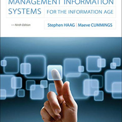 [FREE] EBOOK 🧡 Management Information Systems for the Information Age by  Maeve Haag