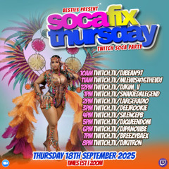 SEP 18 - The Stanman Live On Largeradio SOCA FIX THURSDAYS - 2025