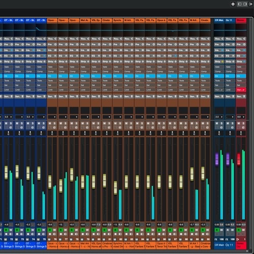 Mission Impossible Fallout - Main Theme MIDI Programming from Lorne Balfe's Cubase project