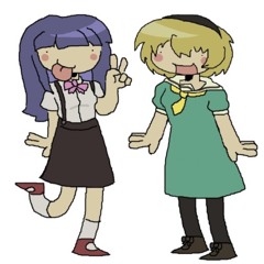 higurashi rika and satoko on Tumblr