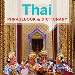 ✔️ [PDF] Download Lonely Planet Thai Phrasebook & Dictionary by  Lonely Planet,Bruce Evans,Joe C