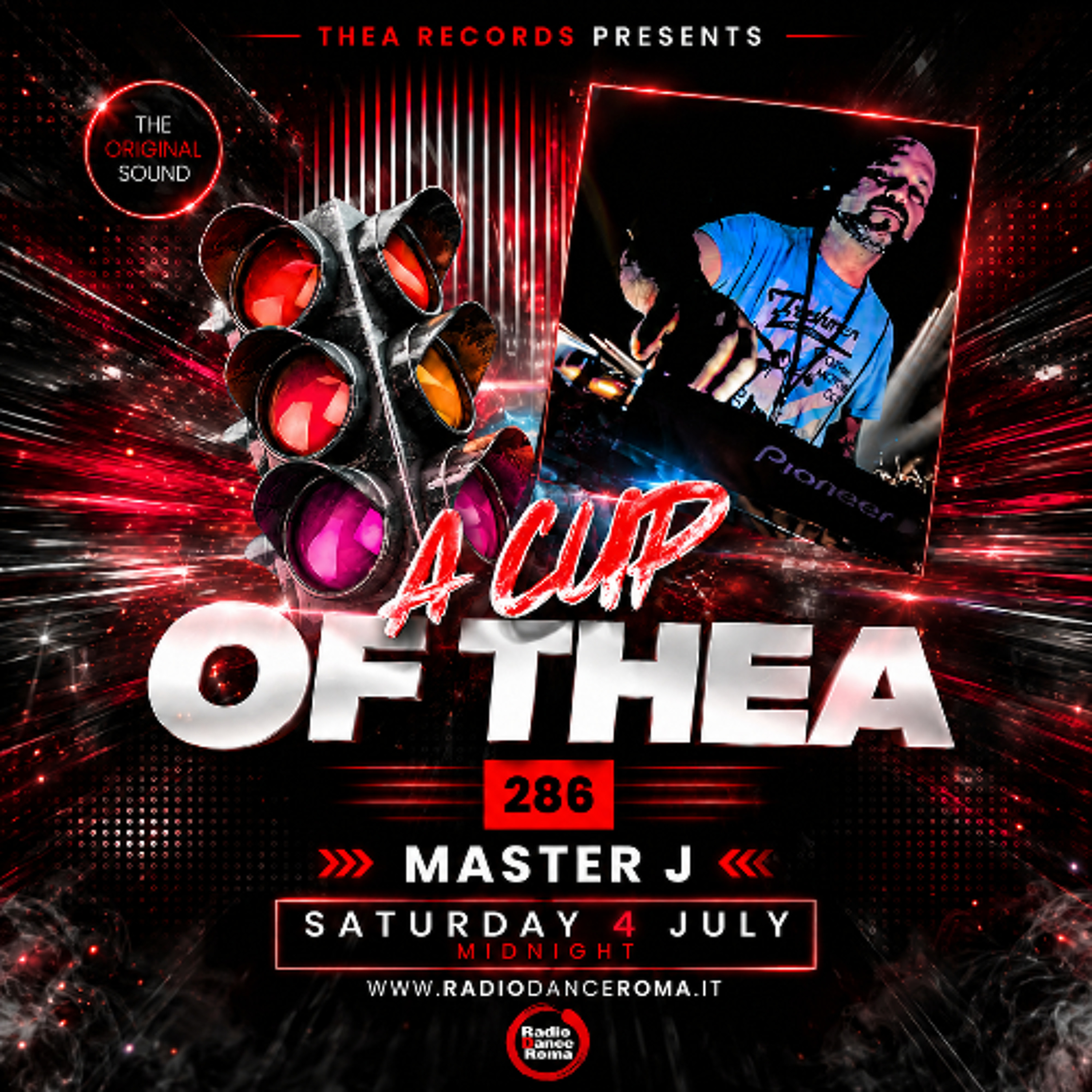 A cup of thea episode 286 with Master J episode artwork
