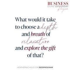 Choosing a Depth of Relaxation