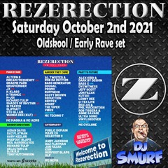 DJ SMURF @ Rezerection. Newcastle, England (Oldskool/early rave) - 10/02/2021