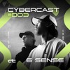 CYBERCAST #003: 6 SENSE LIVE AT THE LOFT,  VIENNA DJ mix artwork - Electronic music tracklist cover image