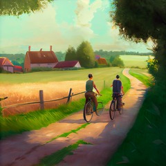 Bike ride in the countryside