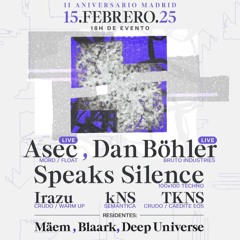 Dan Böhler (LIVE) @ II Aniversario 100x100 Techno (15.02.25)