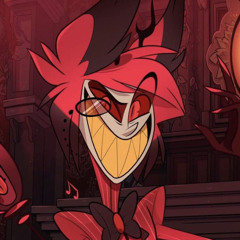 you're never fully dressed without a smile - alastor (hazbin hotel) gabriel brown/black gryph0n