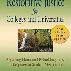 READ The Little Book of Restorative Justice for Colleges and Universities, Secon