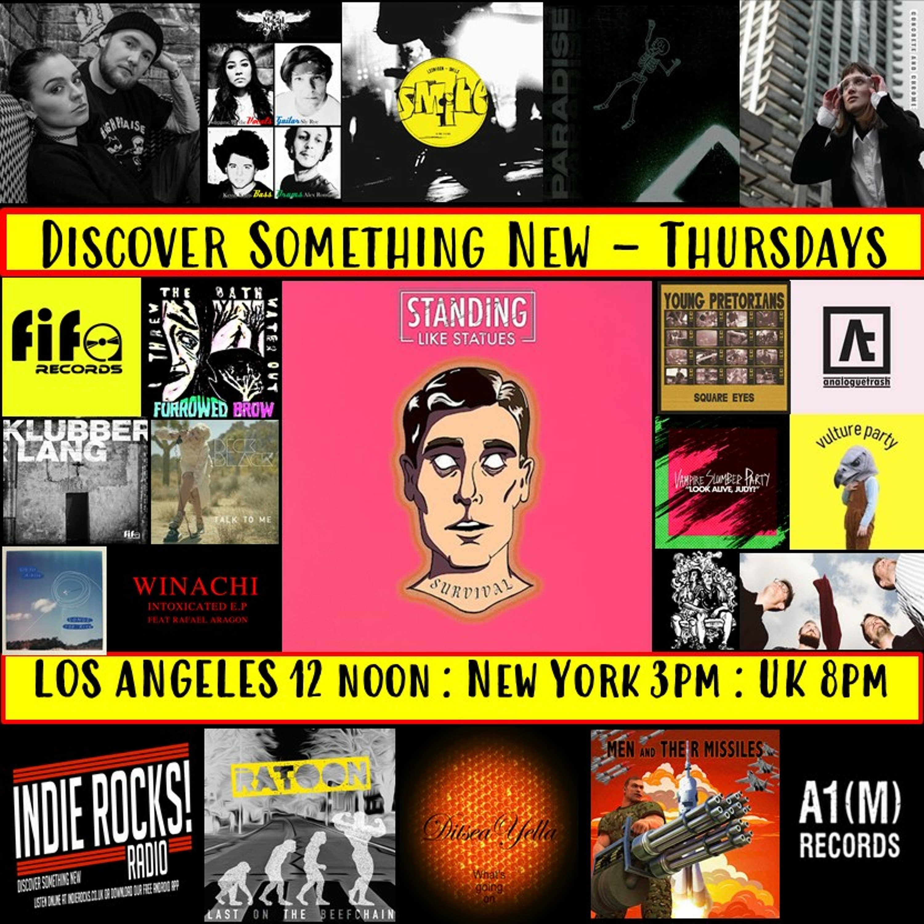 A1M new Music Show - Discover New Music - Indie Rocks Radio