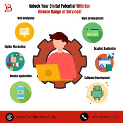 Unleashing Brilliance: Elevate your web presence with Brilliant's Web Design.