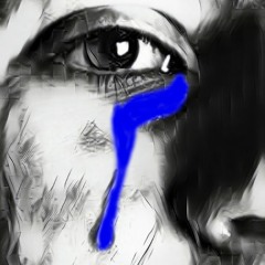 Les larmes bleues