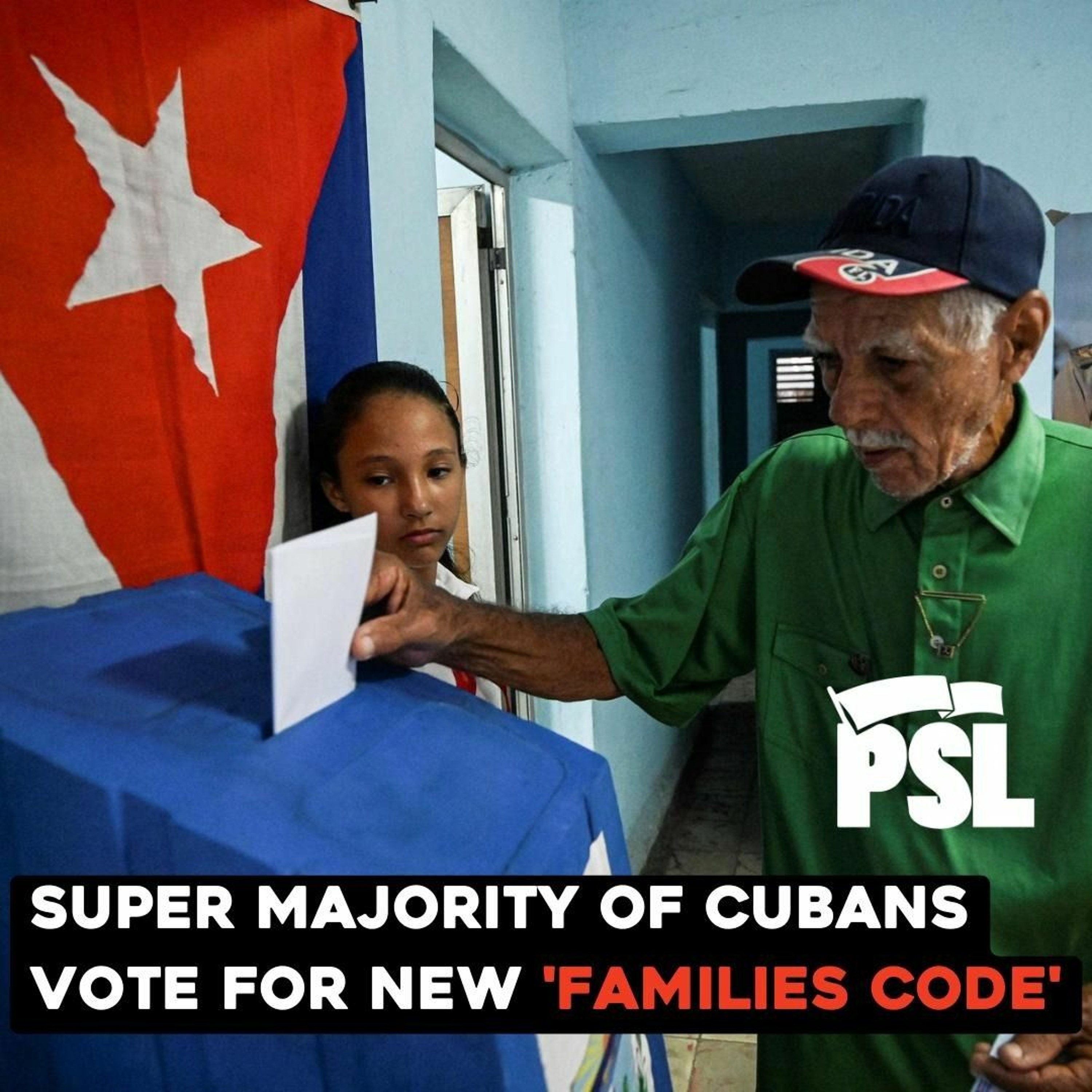 Supermajority of Cubans vote for revolutionary ‘Families Code’