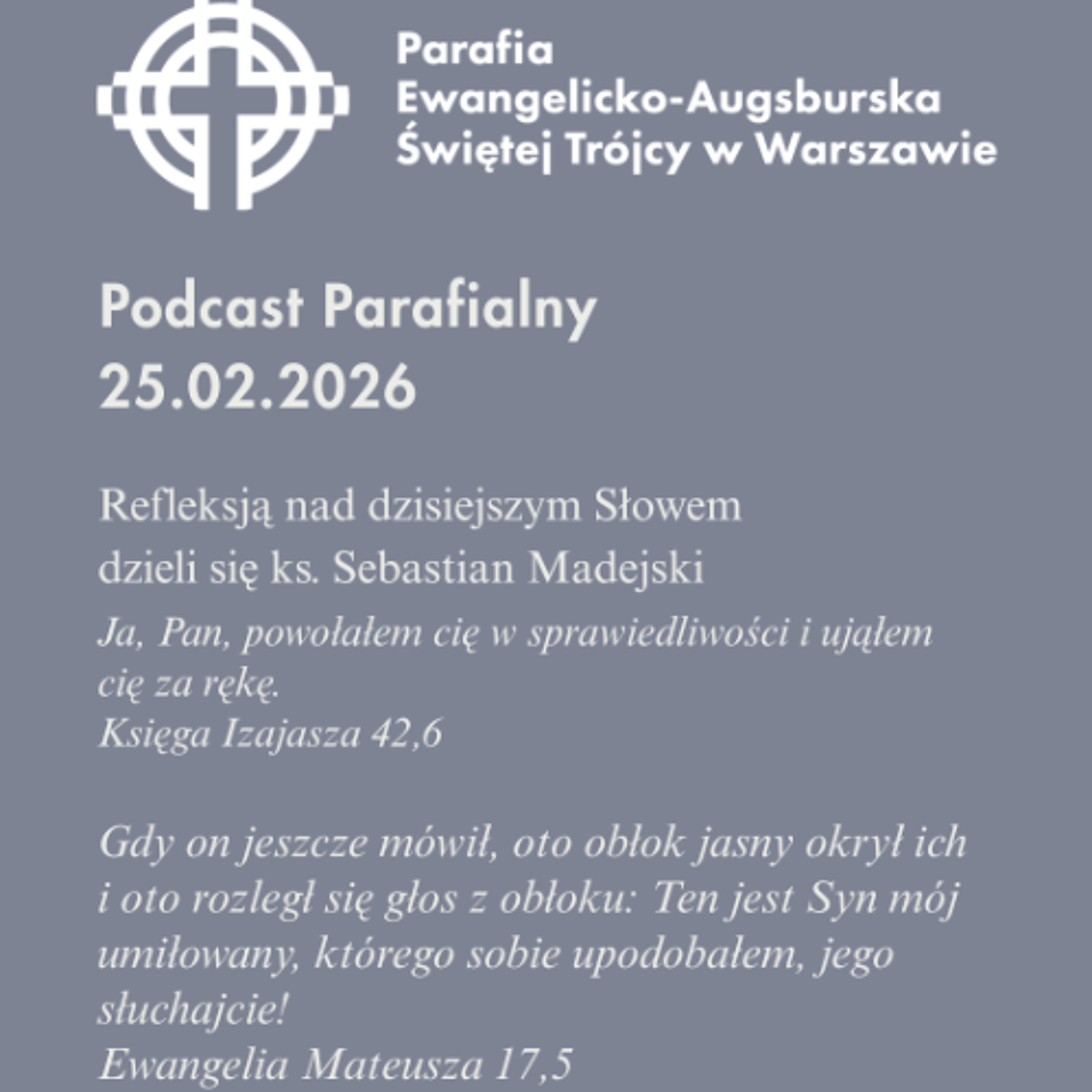 Poranek ze Słowem na dzień 25 lutego 2026 episode artwork