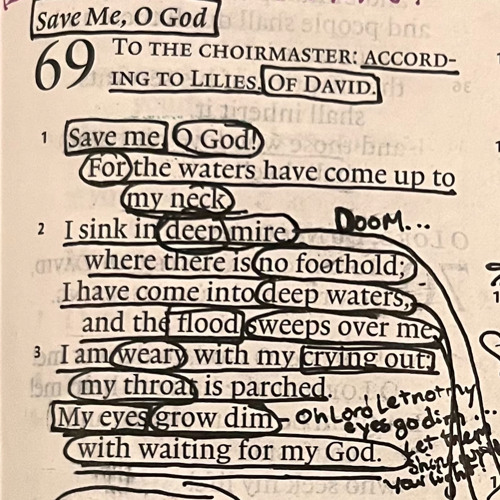 Psalm 69:1-18 - Mike Neff (E, A, E, A)