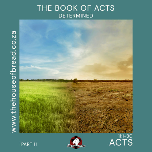 Note for 20250725 - Acts - Part 11 - Acts 11 - Determined