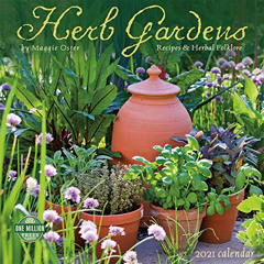 [VIEW] EBOOK 💔 Herb Gardens 2021 Wall Calendar: Recipes & Herbal Folklore by  Maggie