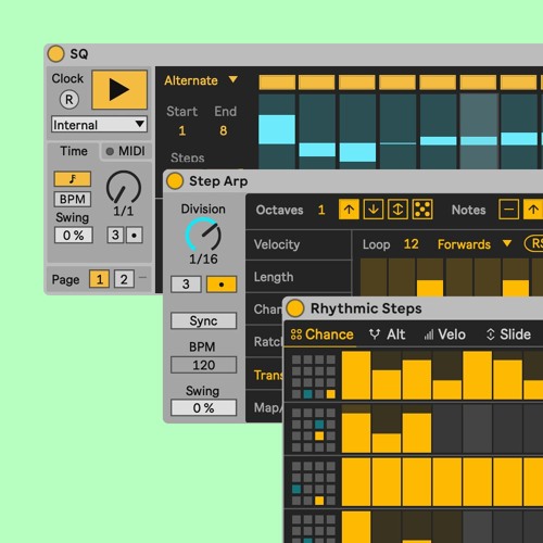 Sequencers by Ableton - Rhythmic Steps
