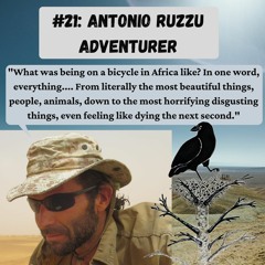 #21: Antonio Ruzzu | Bicycling Africa, Engaging Hardship, Writing
