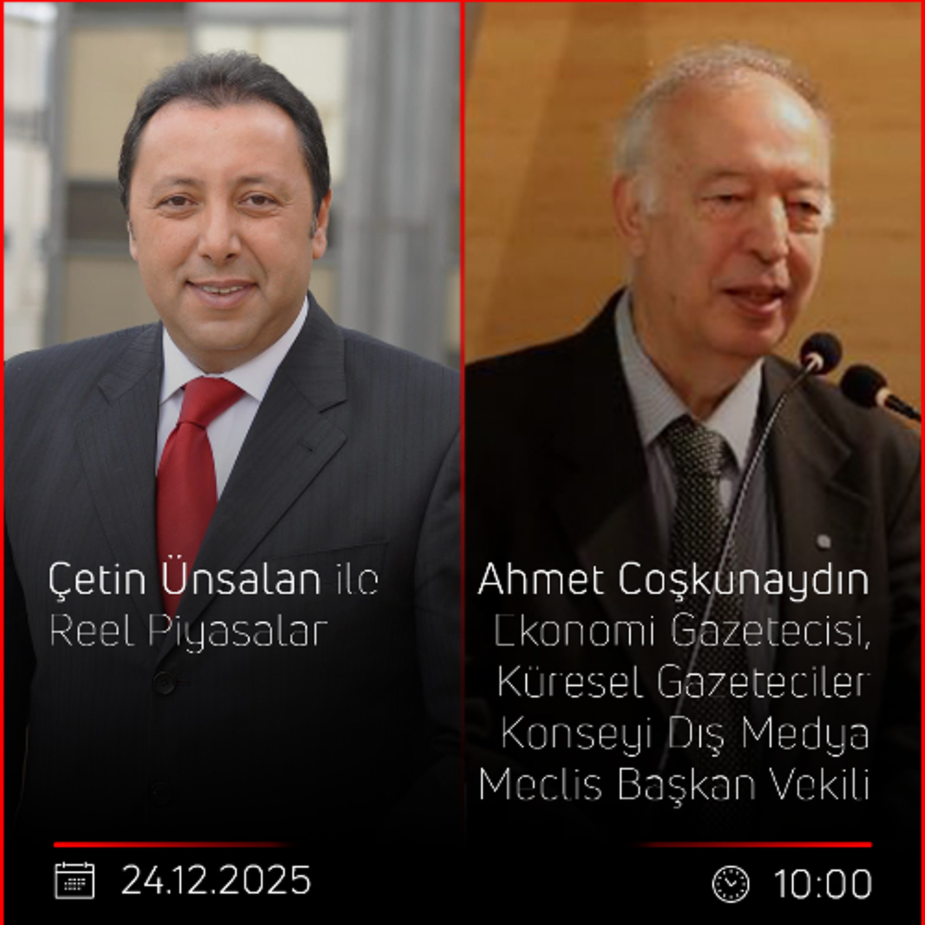 Ahmet Coşkunaydın - Çetin Ünsalan ile Reel Piyasalar episode artwork