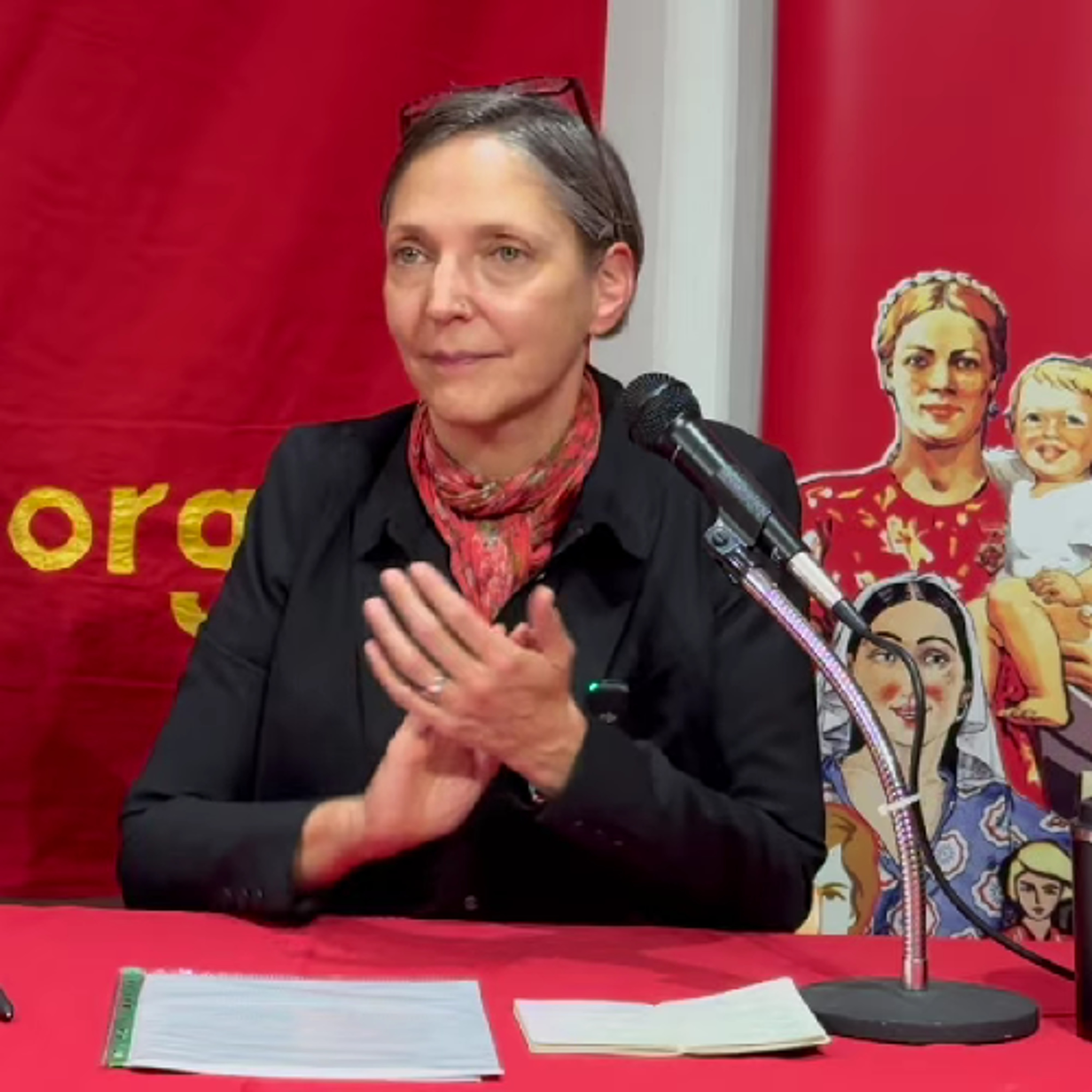 Russian Embassy delivers anti-imperialist solidarity mesage