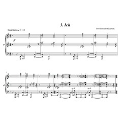 Pawel Strzelecki: 3. "Ich" [3 German Songs to the Lyrics by Ingeborg Bachmann (2024)].