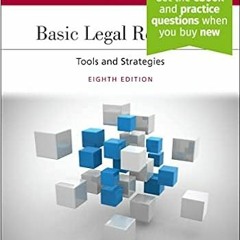[DOWNLOAD] ⚡️ (PDF) Basic Legal Research: Tools and Strategies (Aspen Coursebook Series) Full Books