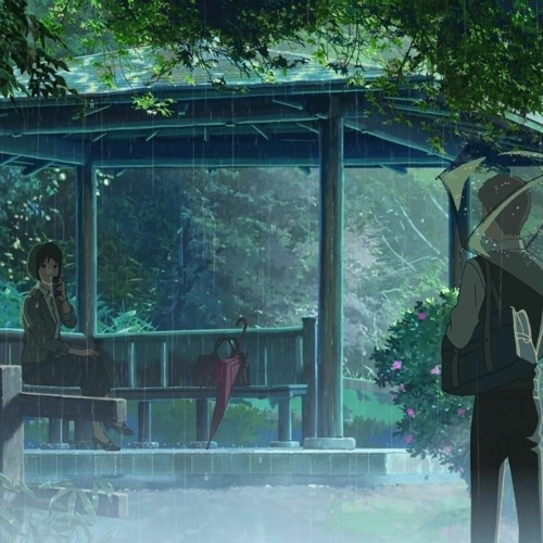 It rains for us