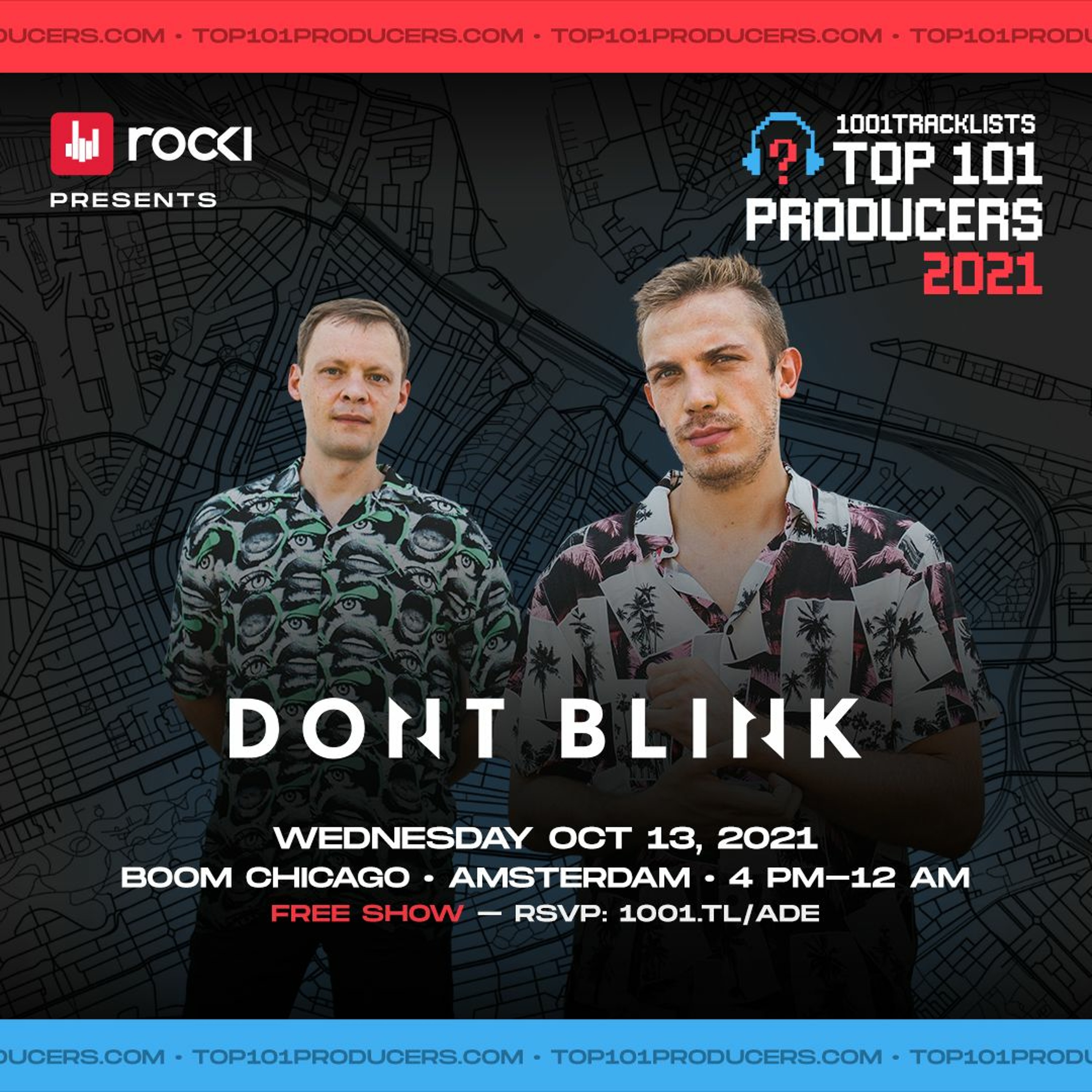 DONT BLINK - LIVE @ 1001Tracklists x ROCKI Present: Top 101 Producers 2021 ADE Celebration episode artwork