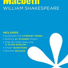[GET] PDF 📝 Macbeth SparkNotes Literature Guide (Volume 43) (SparkNotes Literature G
