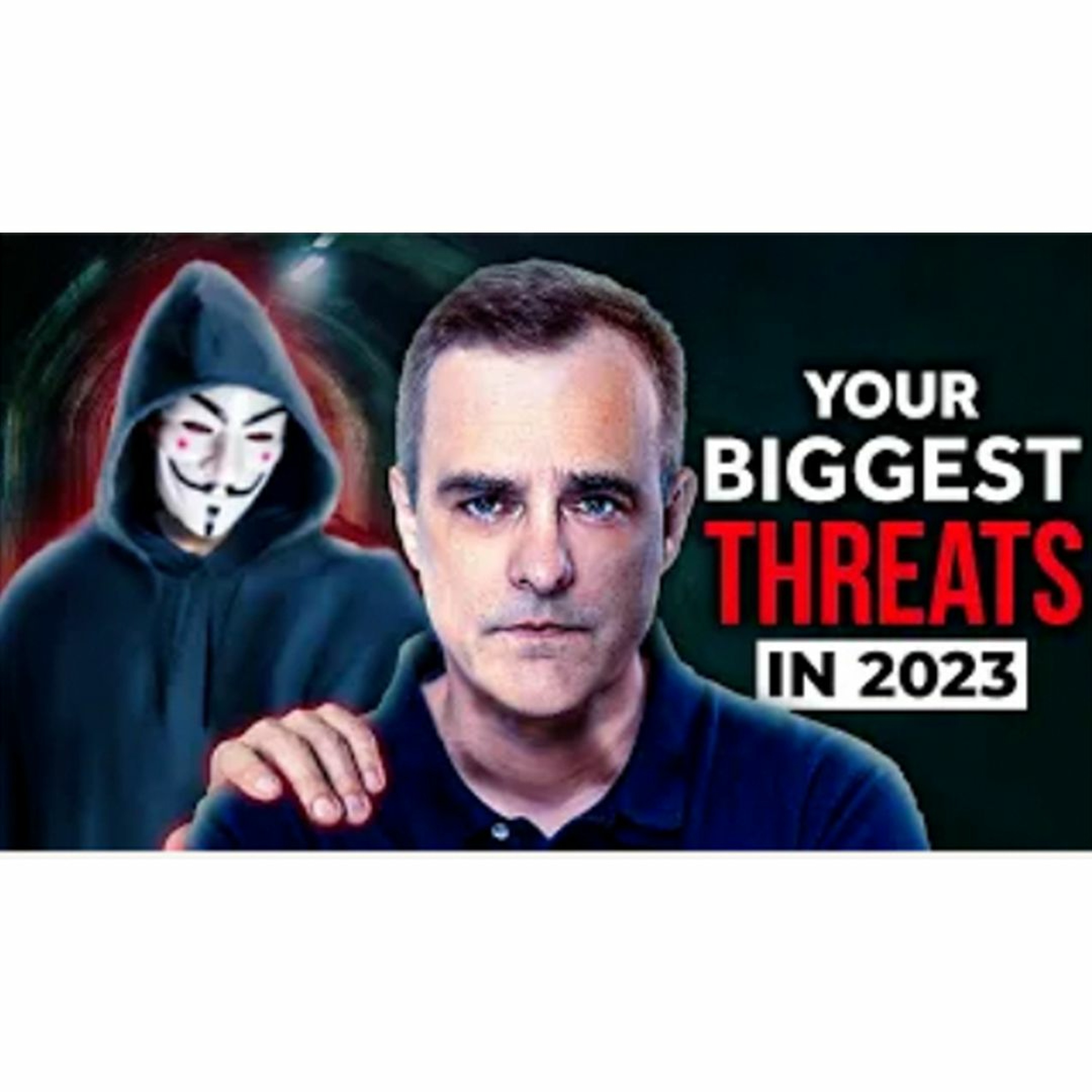 cover of episode #416: Is AI the biggest Cybersecurity Threat in 2023?