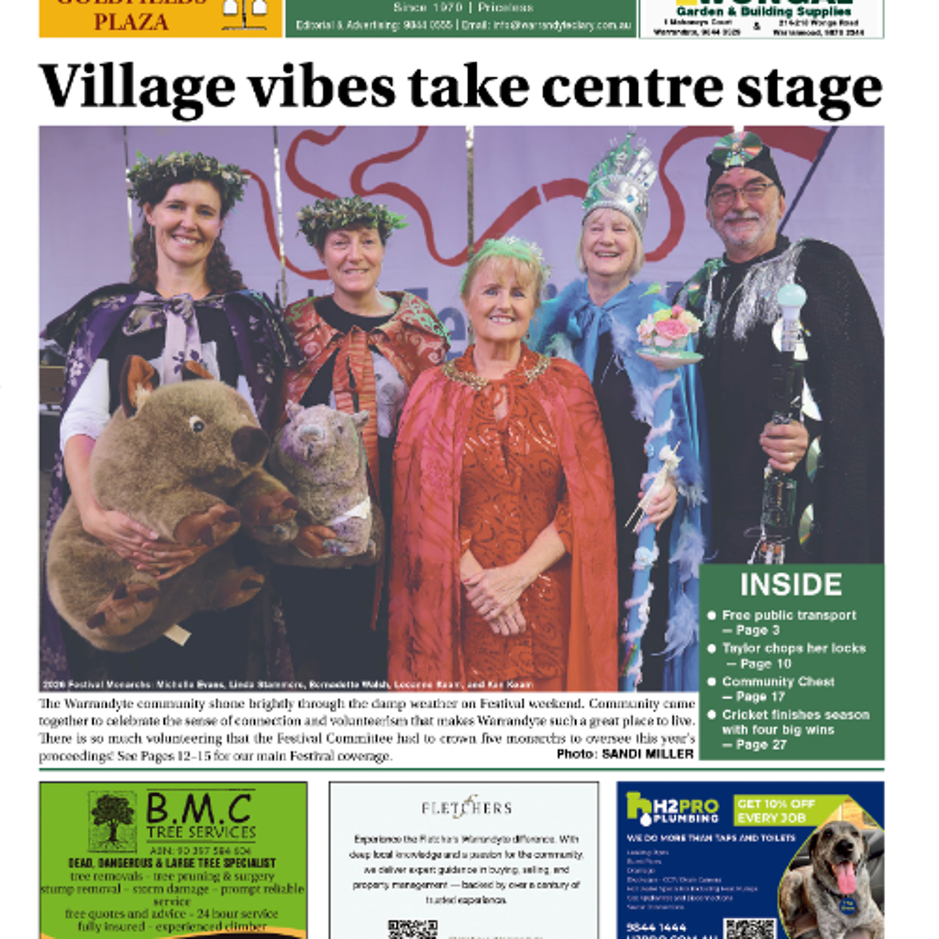 Reading of the Warrandyte Diary articles