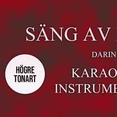 🌟 Säng av rosor - Darin | Karaoke/Instrumental - Högre tonart 🌟