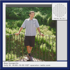 Guy Incognito - 31st July 2025